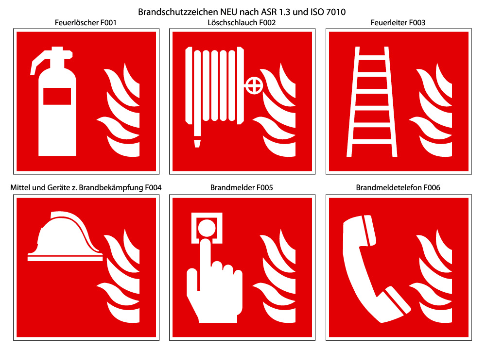 Brandschutzzeichen