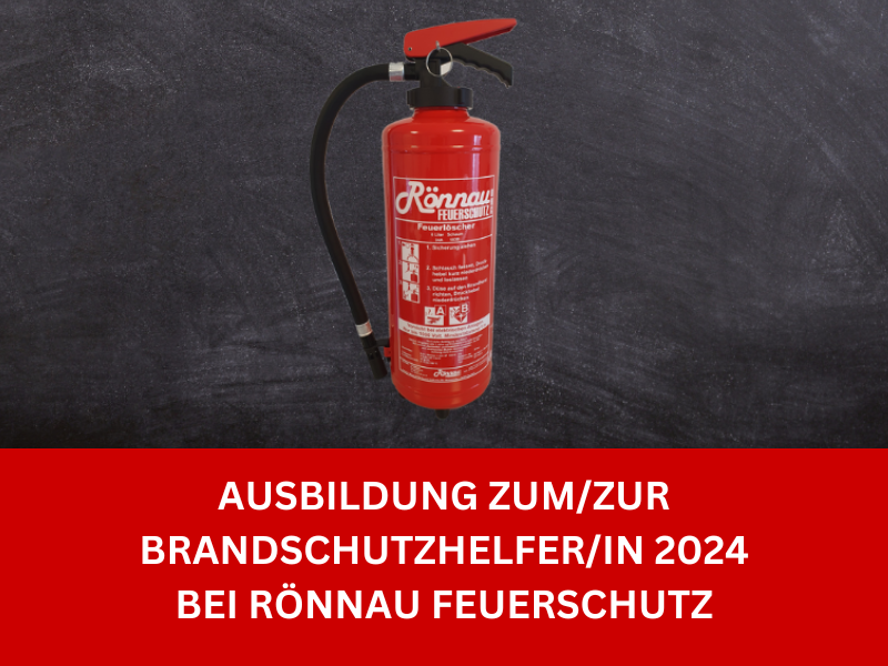Ausbildung Brandschutzhelfer/in 2024