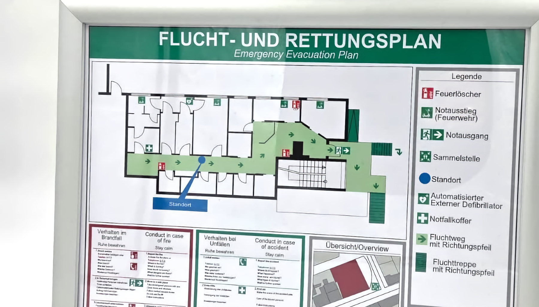 Flucht- und Rettungsplan