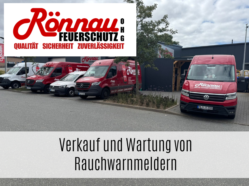 Verkauf und Wartung von Rauchwarnmeldern