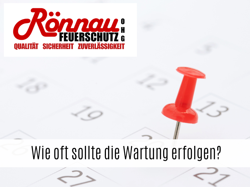 Wie oft sollte die Wartung erfolgen?
